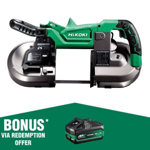 HIKOKI 36V Brushless Bandsaw CB3612DA W4Z - Skin Only