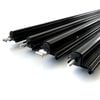 Caravan Anti Flap Kit Long Black for Roll Out Awning 2.3-2.4m Heavy Duty AFK