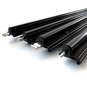 Caravan Anti Flap Kit Long Black for Roll Out Awning 2.3-2.4m Heavy Duty AFK