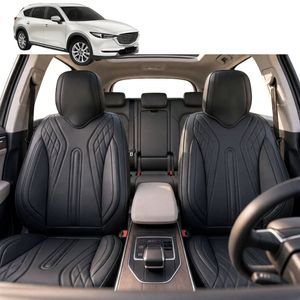 Australian Goose Front Seat Covers for Mazda CX-8 2018 - Current (KG) - PU Leather, Black (2pc)