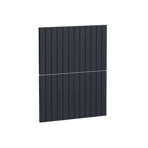 Kaboodle 600mm Poppy Seed V-Groove 2 Drawer Panels