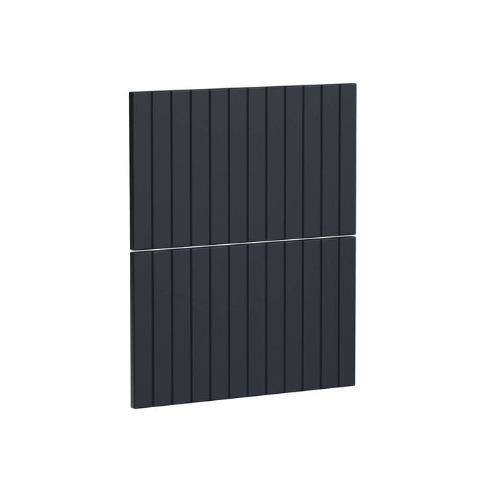 Kaboodle 600mm Poppy Seed V-Groove 2 Drawer Panels