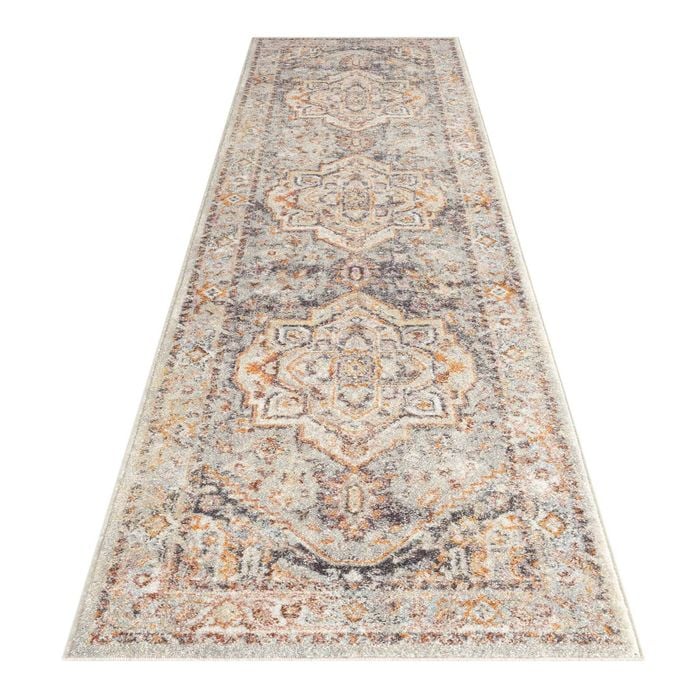 Ornate Persian Vintage Runner - Ornate Grey 80 X 300 Cm