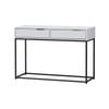 Cody Console Hallway Entryway Table 2 Drawers 110cm (white)