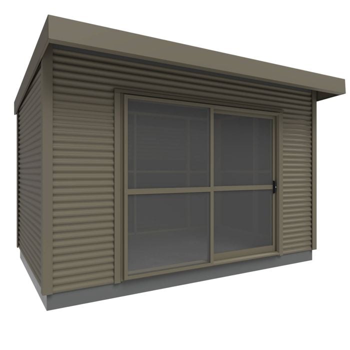 Duratuf 4 x 2.5 x 2.63m Lichen Kaipara Cabin