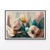 Flowers Watercolor Art  Print 100% Australian Made 90x60cm  (Poster)