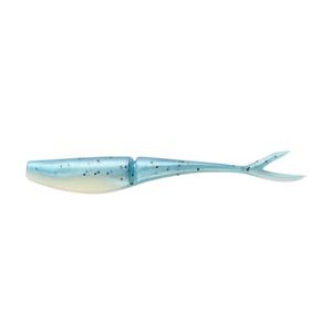 Daiwa Bait Junkie 5" Jerkshad Soft Plastic Fishing Lure Pilchard Glow