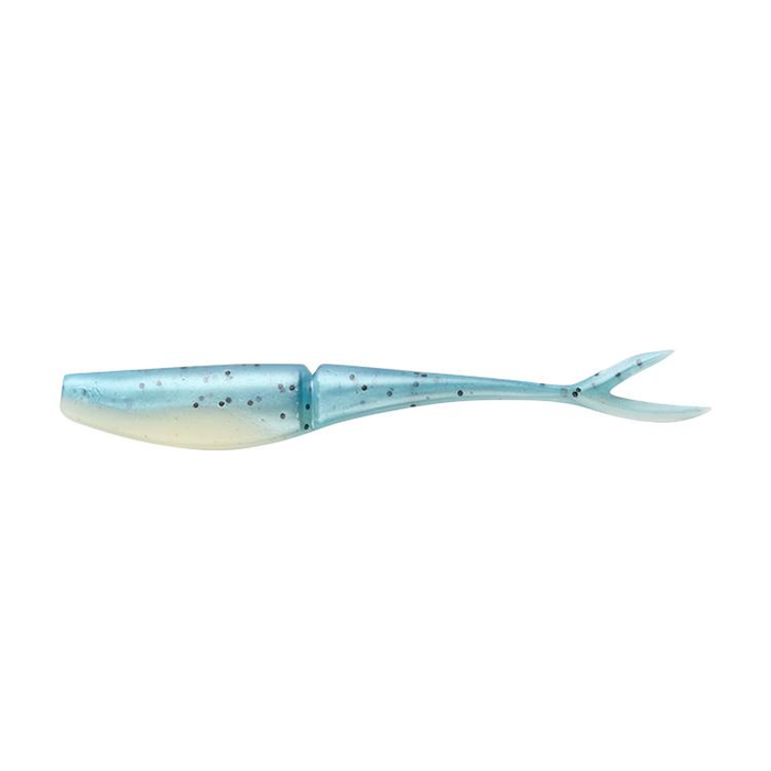 Daiwa Bait Junkie 5" Jerkshad Soft Plastic Fishing Lure Pilchard Glow