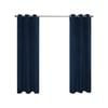 Windoware 120 x 223cm Navy Urban Room Darkening Eyelet Curtain - 1 Pack