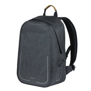 Basil Urban Dry Bicycle Backpack 18 Litres Charcoal Grey