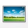 Field with Trees under Sky  Print 100% Australian Made 90x60cm  (Poster)