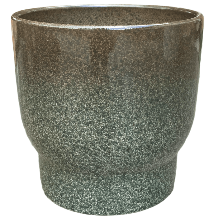Northcote 175 x 165mm Green Ombre Pedestal Indoor Pot
