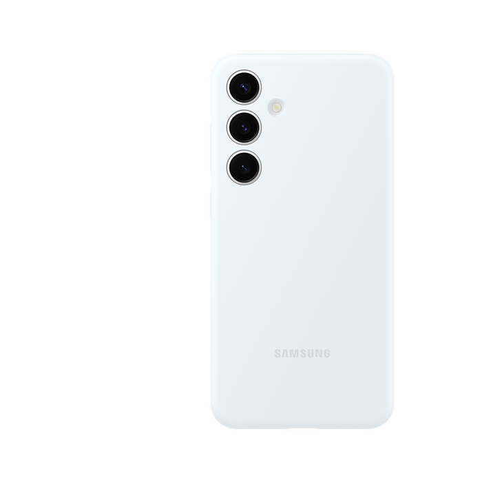 Samsung Silicone Case For Galaxy S24+ - White