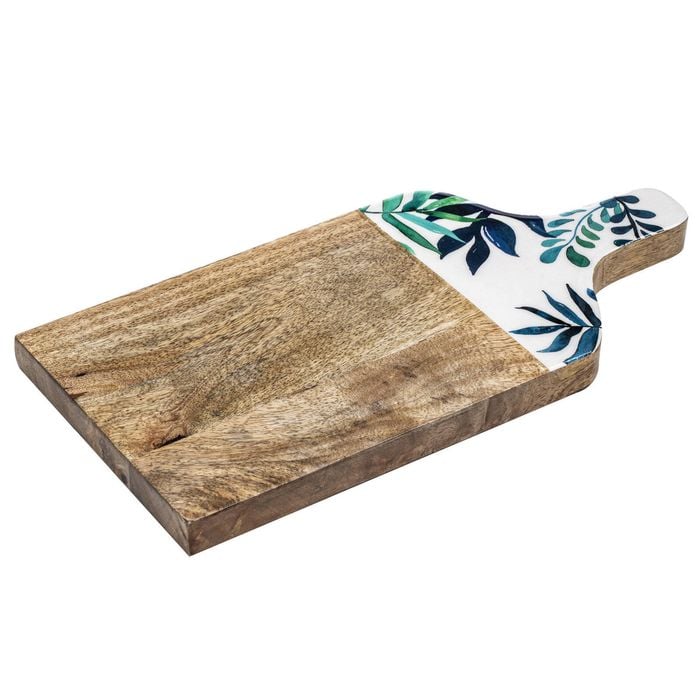 Ladelle Mackay Mango Wood Tropical Serving/Entertaining Paddle Board 35x17x2cm