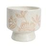 Ceramic 9cm Scented Tealight Candle Summer - White
