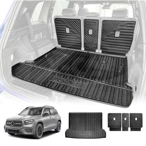 3D All Weather Boot Liner Back Seat Protector Combo for Mercedes-Benz GLB Class 2020-Onwards