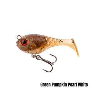 Berkley Powerbait Honeyball 40mm Soft Plastic Fishing Lure Green Pumpkin Pearl White
