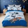 Fabric Fantastic Single Size Astronaut Kids Quilt/Doona/Duvet Cover Set