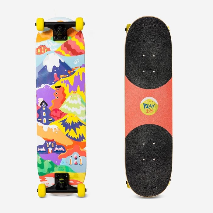 Decathlon - Play 120 Happy Kids' Skateboard Ages 3 To 7 - 7.25