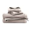Bambury Waffle Bath Towel - Pebble