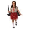 Gryffindor Girls Tutu Dress Halloween Costume with Cape for Book Week or Halloween, 6-8 YRS