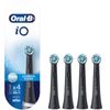 Oral-B iO Ultimate Clean Replacement Brush Heads - Black, Pack of 4