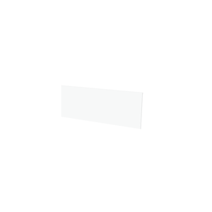 Vistelle 900 x 300 x 4mm Salt High Gloss Acrylic Vanity Splashback