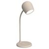 Kreafunk Ellie Lamp W/ Qi Charger And Bluetooth Speaker -  Ivory Sand