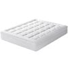 STARRY EUCALYPT Mattress Topper Bamboo White Pillowtop Protector Cover Pad Double 7cm