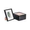 Nicola Spring 8" x 10" Black 3D Box Photo Frames - 5" x 7" Mount - Pack of 5