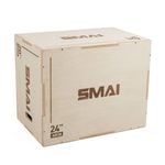 SMAI Plyometric Box - Competition Wood - Brown