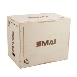 Smai Competition Wood Plyo Box (20"/24"/30") - Brown