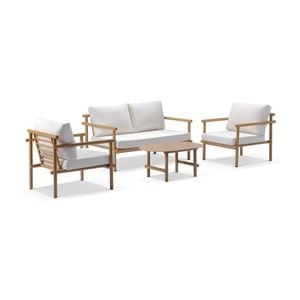 Elanora 2+1+1 Outdoor Lounge Setting With Coffee Table