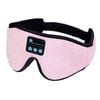Catzon Sleep Headphones Bluetooth 5.0 3d Eye Mask Hands Free For Travel-pink