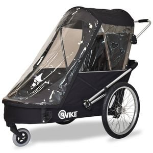 Vivere Wike Special Needs Large Bike Trailer with Stroller & Jogging Kit - Black