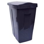 Icon Plastics 35L Charcoal Slide Top Tidy Bin