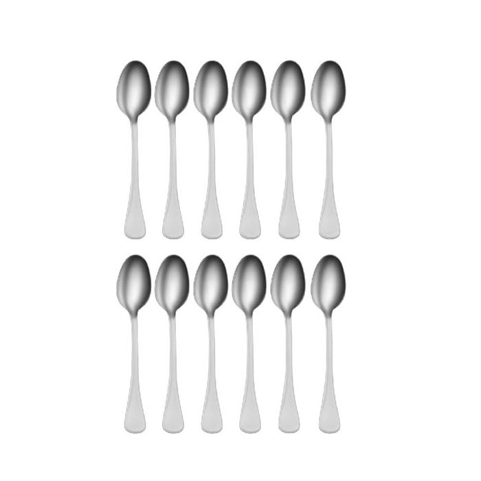 Tablekraft Elite Stainless Steel Teaspoons - Set 12