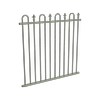 ProtectorAl 350 - 1200 x 1200mm Pale Eucalypt Aluminium Loop And Spear Pool Fence Panel