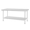 Vogue Stainless Steel Prep Table 1800mm - Gj504
