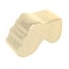 Northcote Pottery 8cm Cream Glazed Pot Feet - Cream