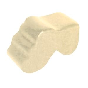 Northcote Pottery 8cm Cream Glazed Pot Feet - Cream