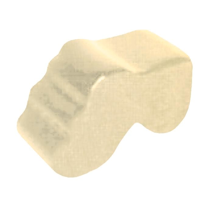 Northcote Pottery 8cm Cream Glazed Pot Feet - Cream