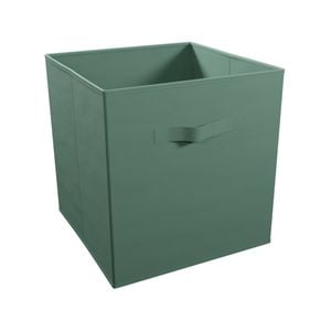 Flexi Storage Clever Cube 270 x 270 x 280mm Hedge Green Compact Fabric Insert