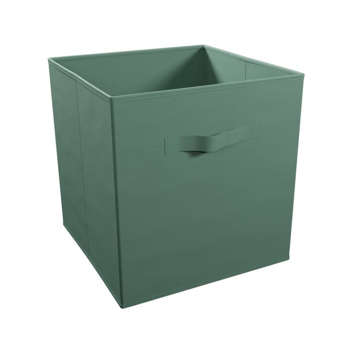 Flexi Storage Clever Cube 270 x 270 x 280mm Hedge Green Compact Fabric Insert