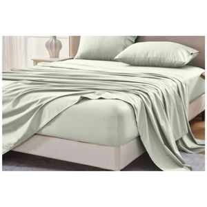 Grosvenor House 500TC Egyptian Cotton Flat Bed Sheet Only Super King Taupe