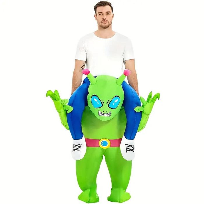 Lifebay Alien Inflatable Riding Suit for Halloween Party Cosplay