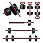 BLACK LORD 40kg 7in1 Dumbbells Set
