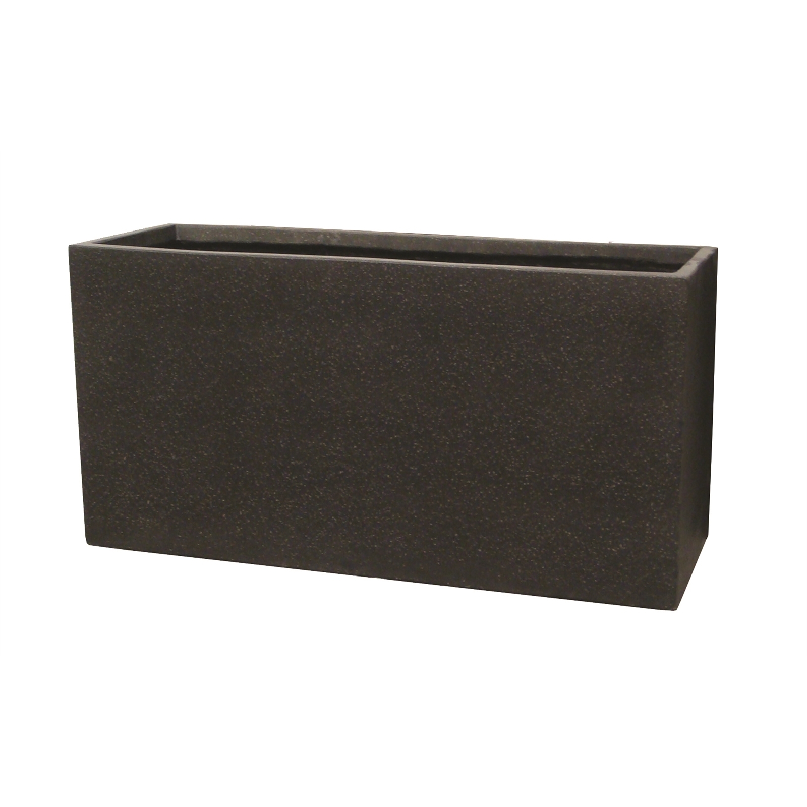 Northcote Pottery 60cm Black Terrazzo Look Precinct Lite Trough