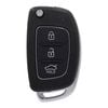 TKW 3 Button Remote Key Housing to suit Hyundai i10, i20, i40, iX35, Tucson, Elantra, Sante Fe - Various Years