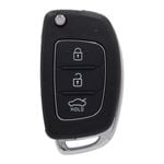 TKW 3 Button Remote Key Housing to suit Hyundai i10, i20, i40, iX35, Tucson, Elantra, Sante Fe - Various Years